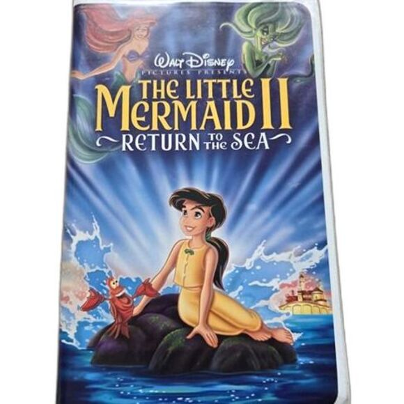 Disney’s The Little Mermaid II: Return to the Sea VHS (2000) – Ariel’s Sequel - Picture 1 of 5